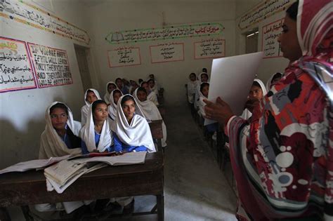 Pakistani village gives girls pioneering sex education class